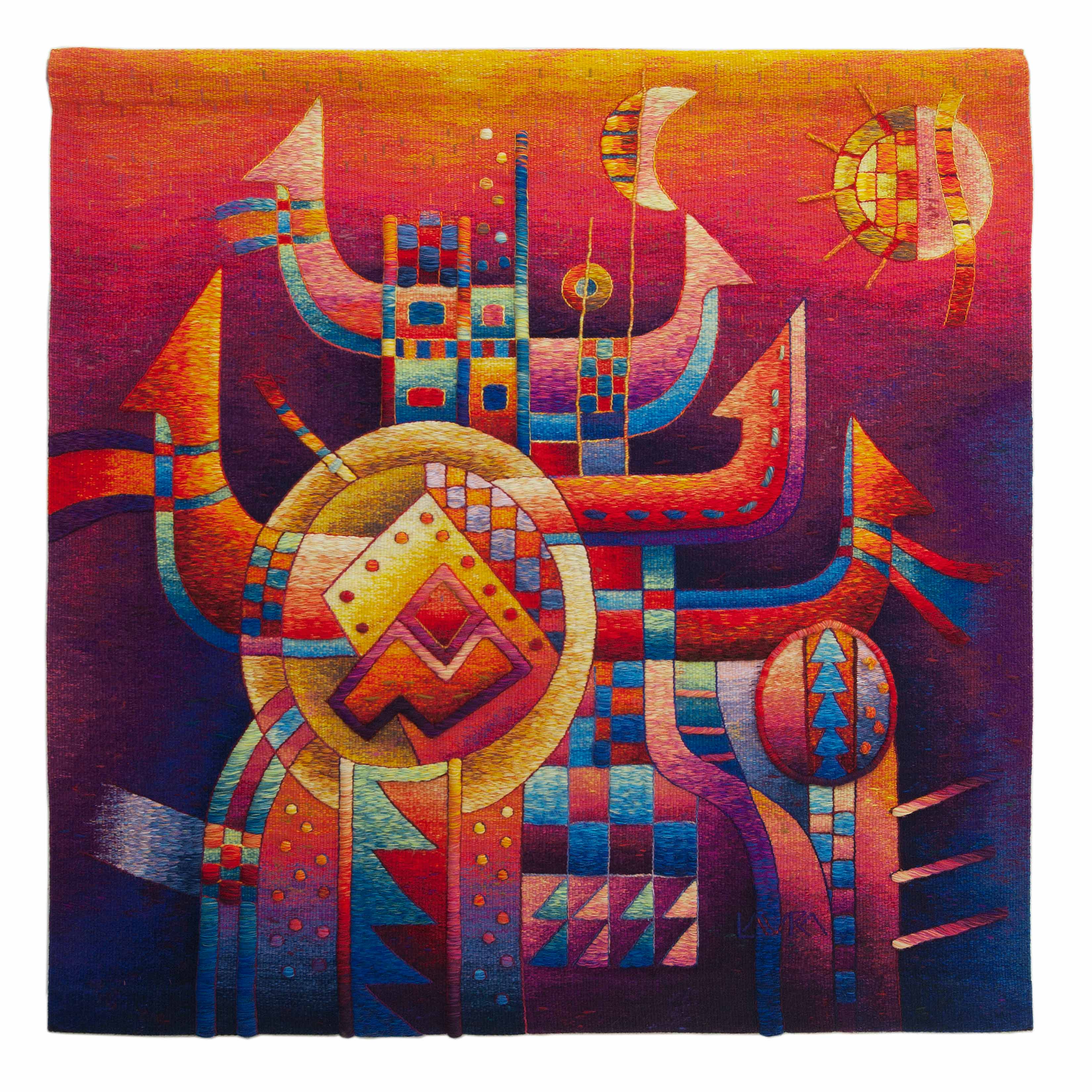 Abundant Harvest Myth <br>47 x 47"