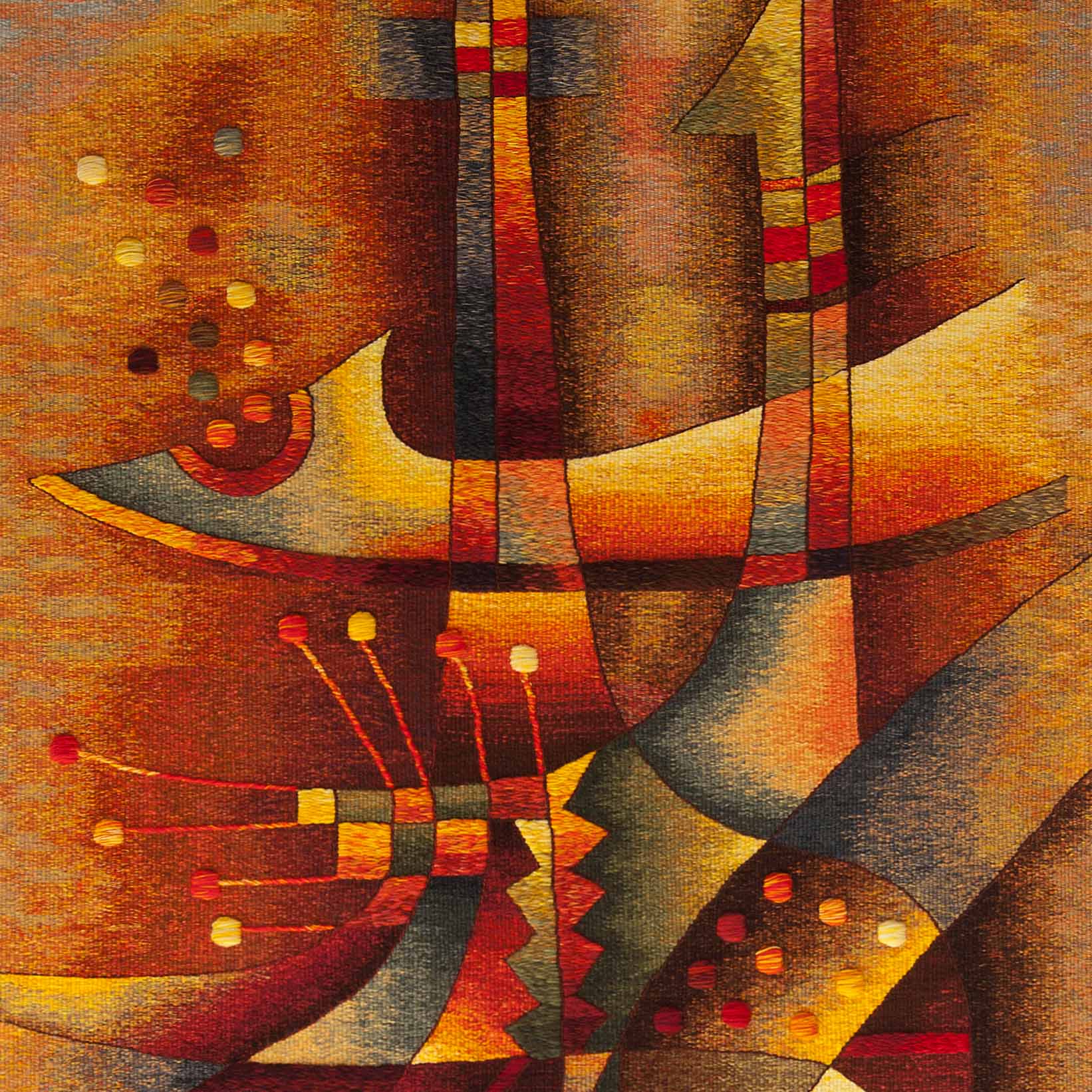 Path Towards My Center <br>118 x 39"