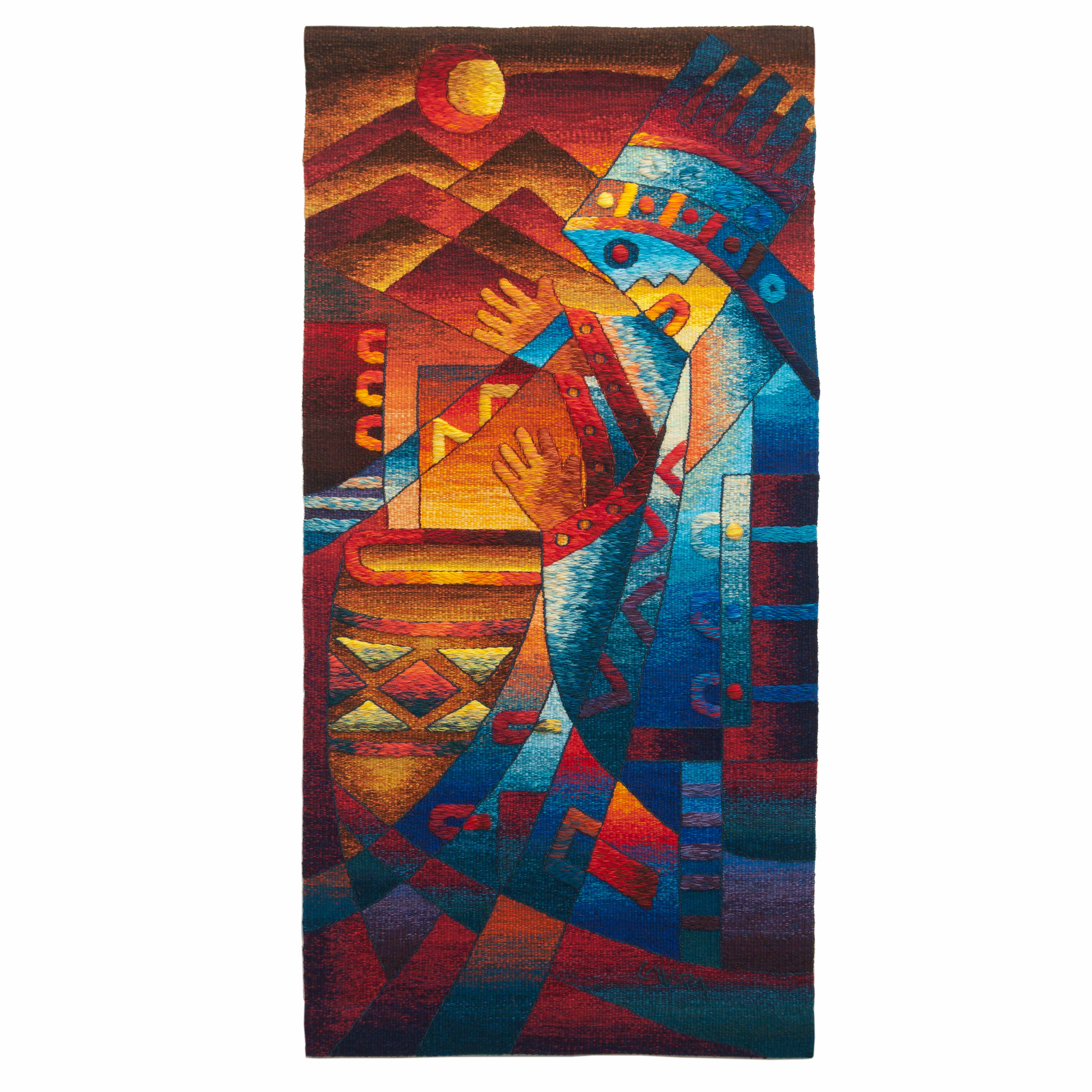 Sunset Chant <br>49 x 23"