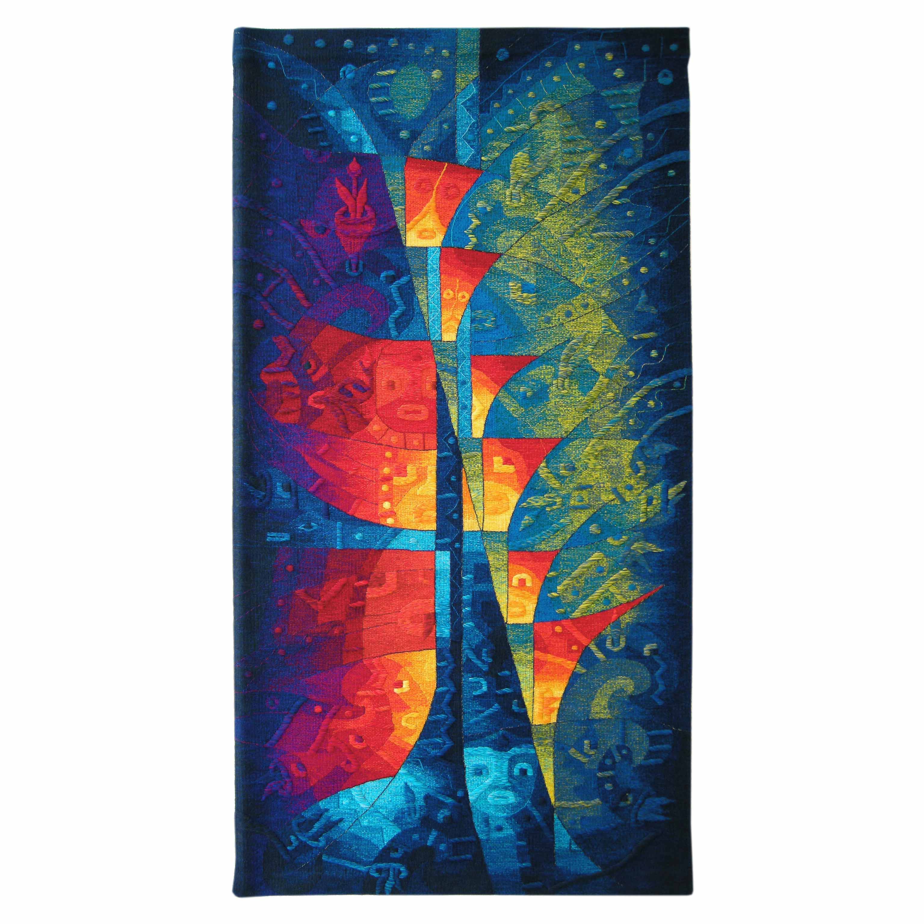 Ritual in the Andes <br>78 x 39"