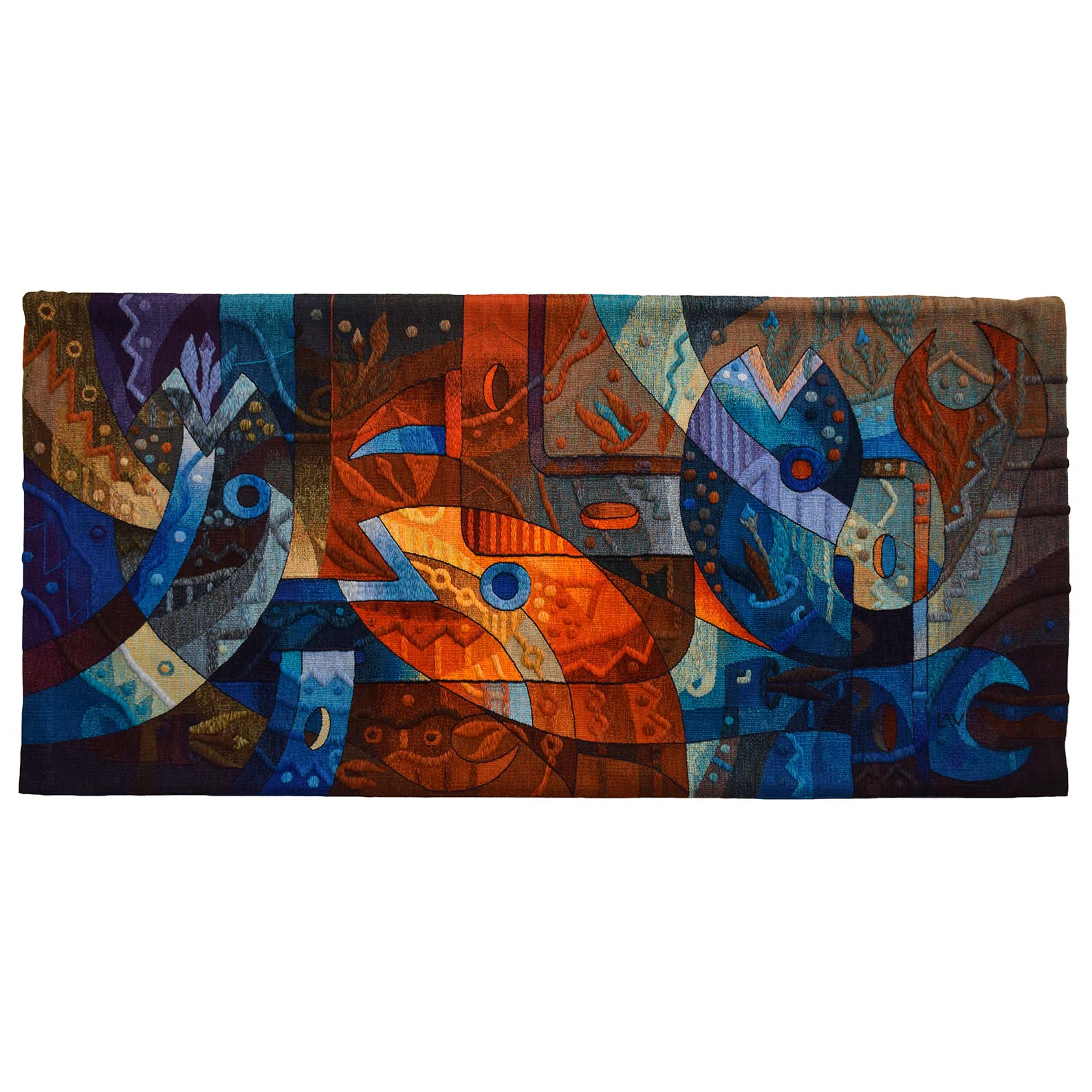 Voice of the Water Goddess XII <br>40 x 83"