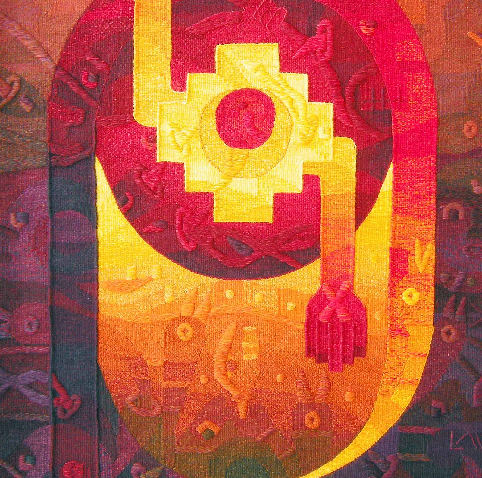 Sun Clock II <br>59 x 39″