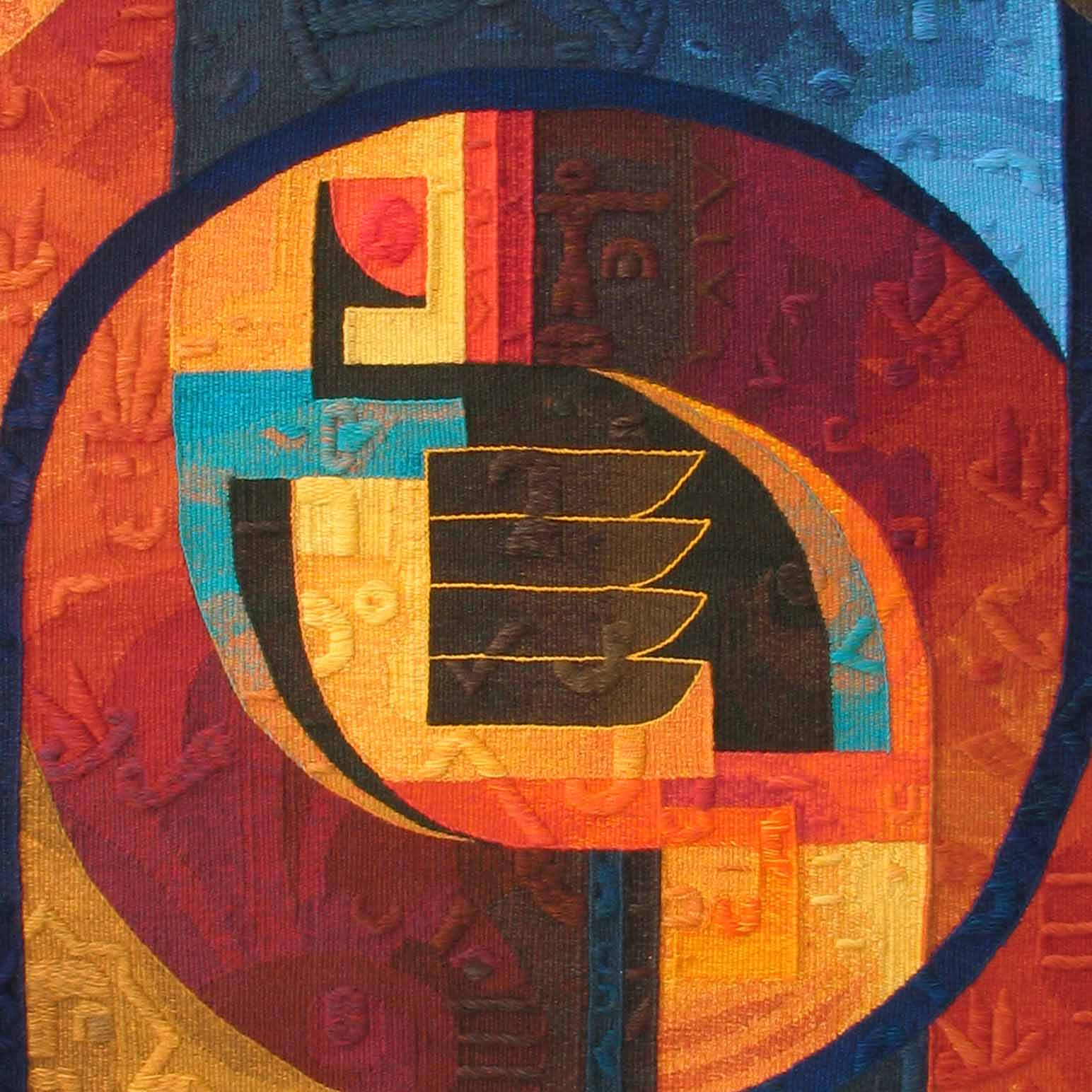 Trilogy of Gods <br>47 x 51"