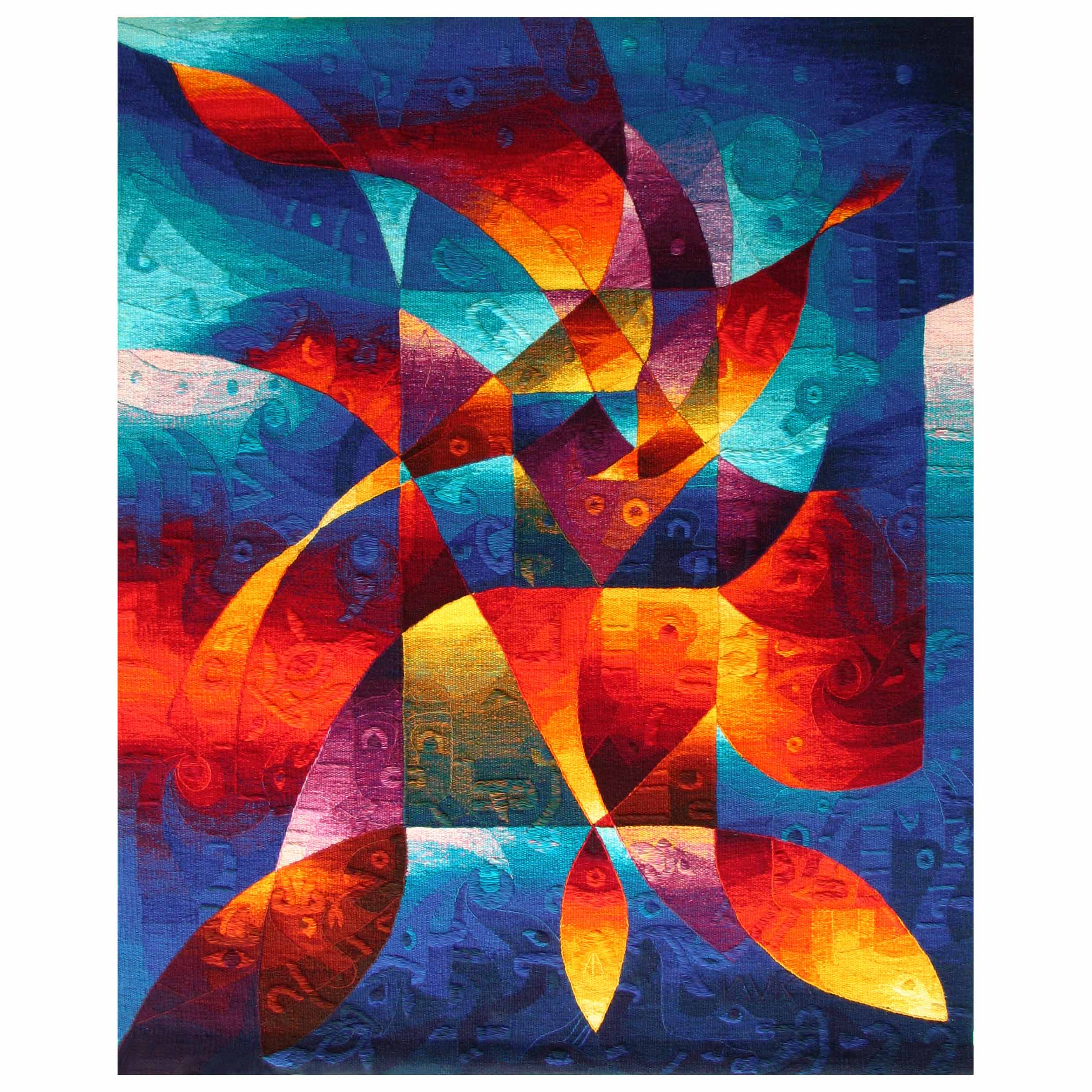 Earth's Fire II <br>59 x 47"