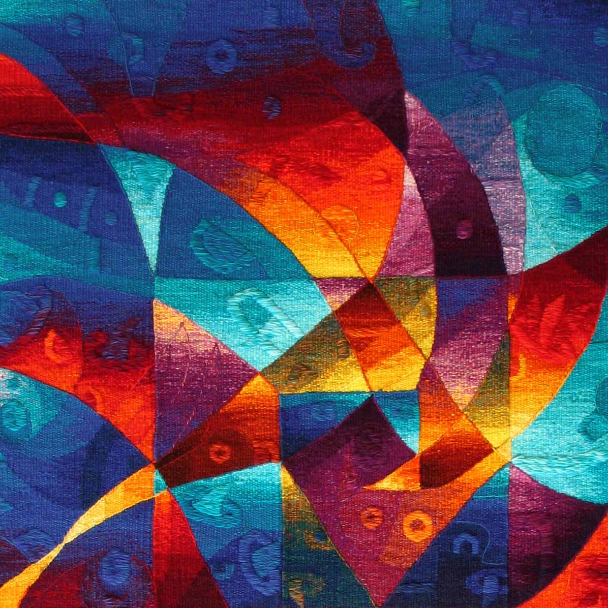 Earth's Fire II <br>59 x 47"