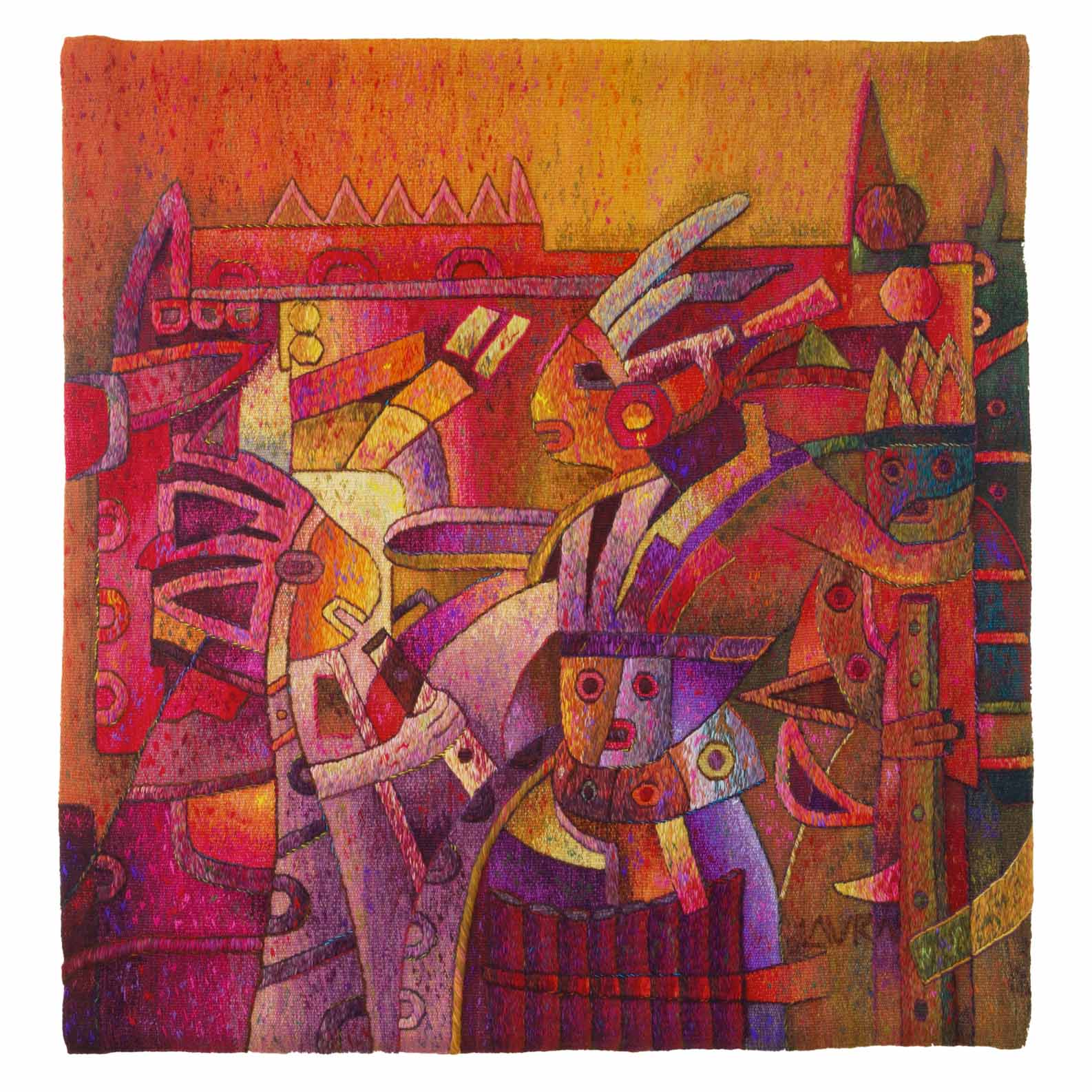 Winay Taky III <br>47 x 47"