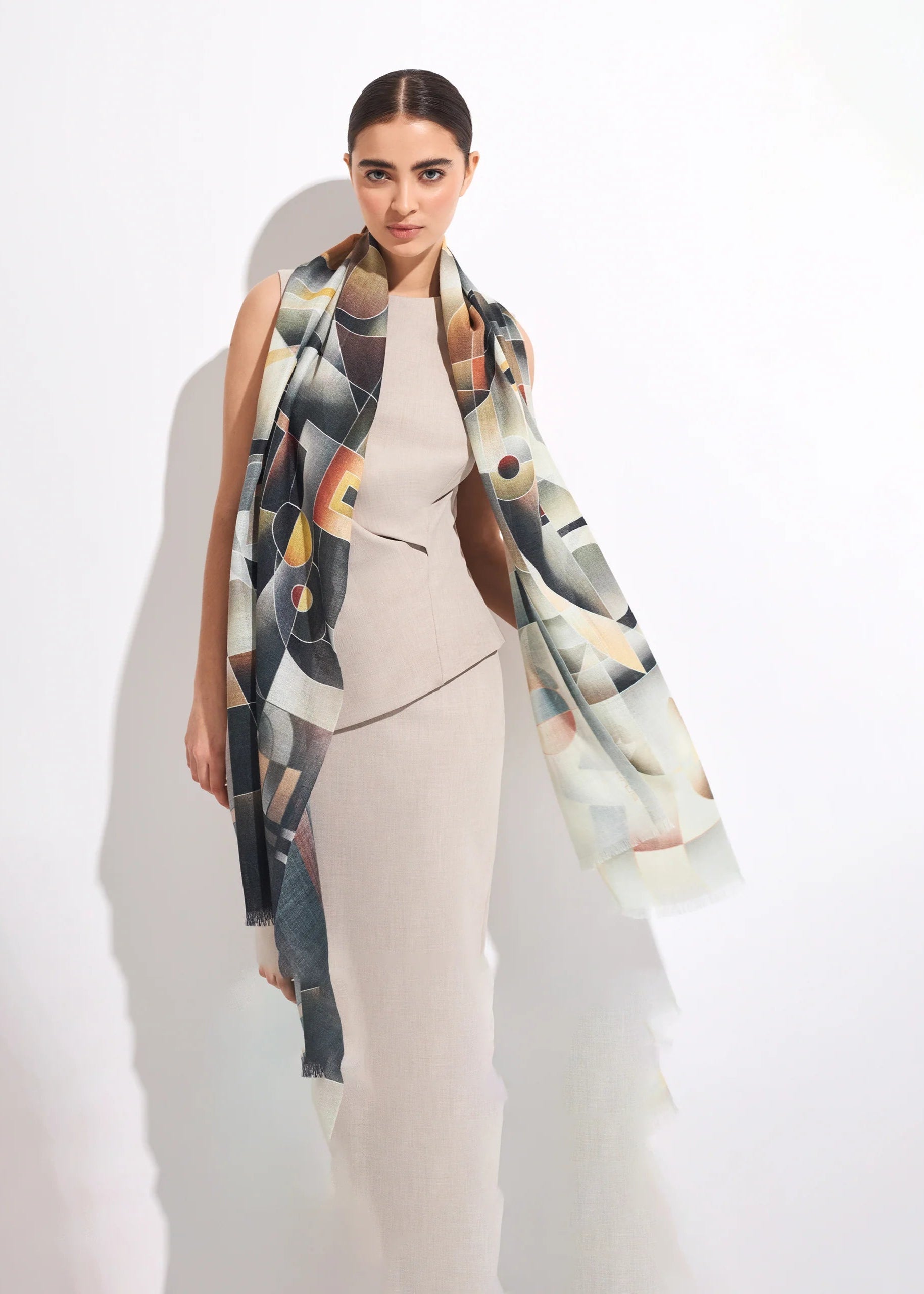 "Sacred Breath" Baby Alpaca & Silk Shawl