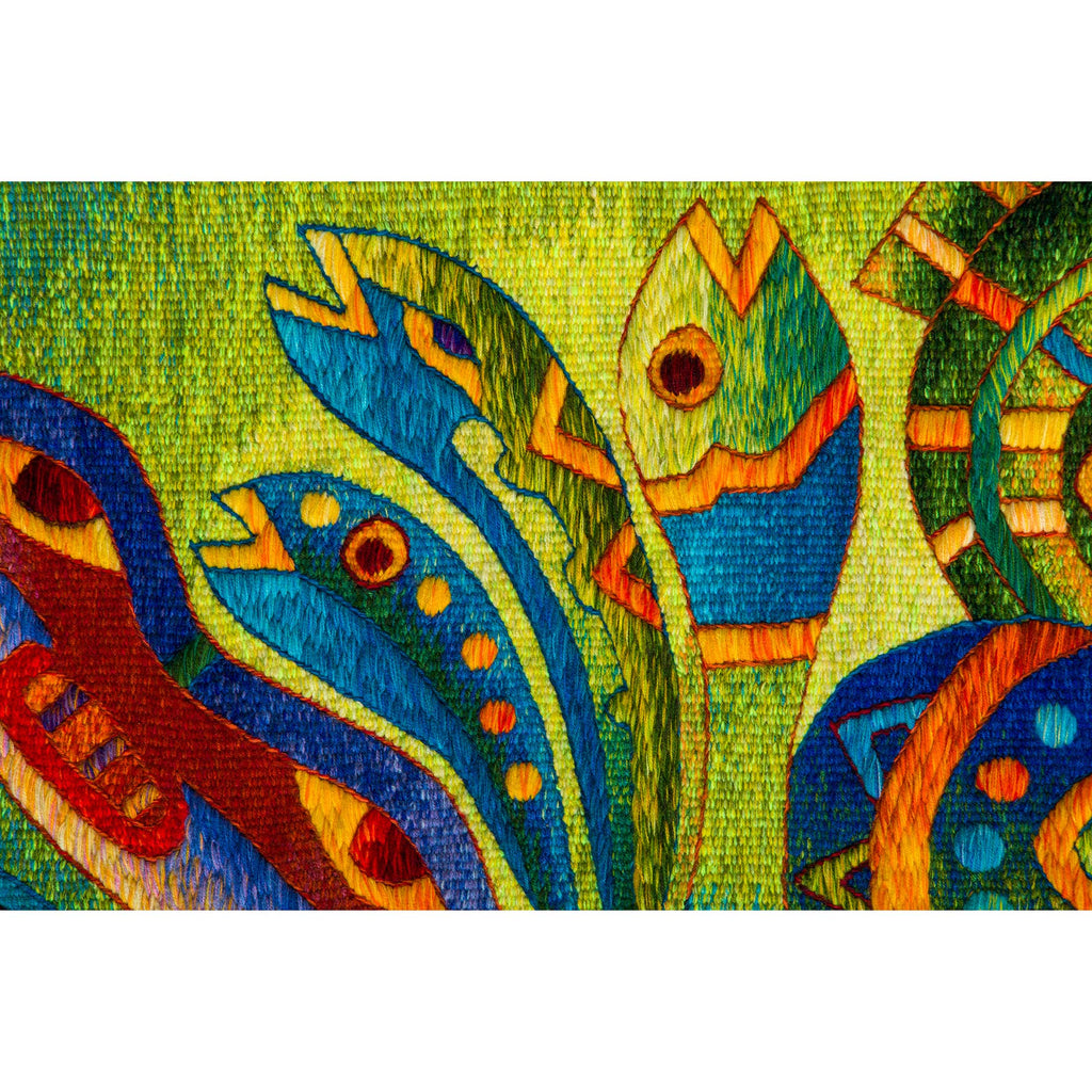 Five Manta Ray Fish <br>39 x 62"