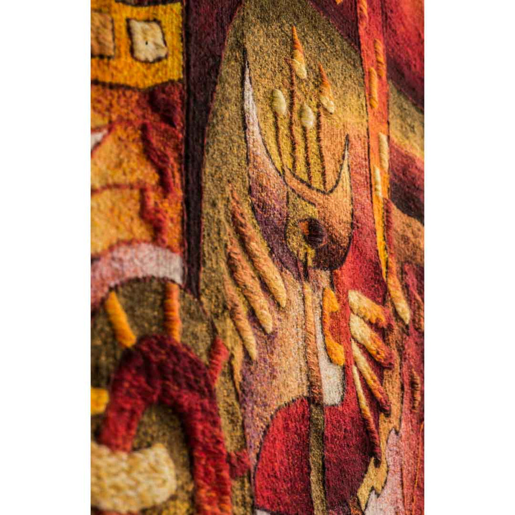 Synchronization with the Moon <br>47 x 47"