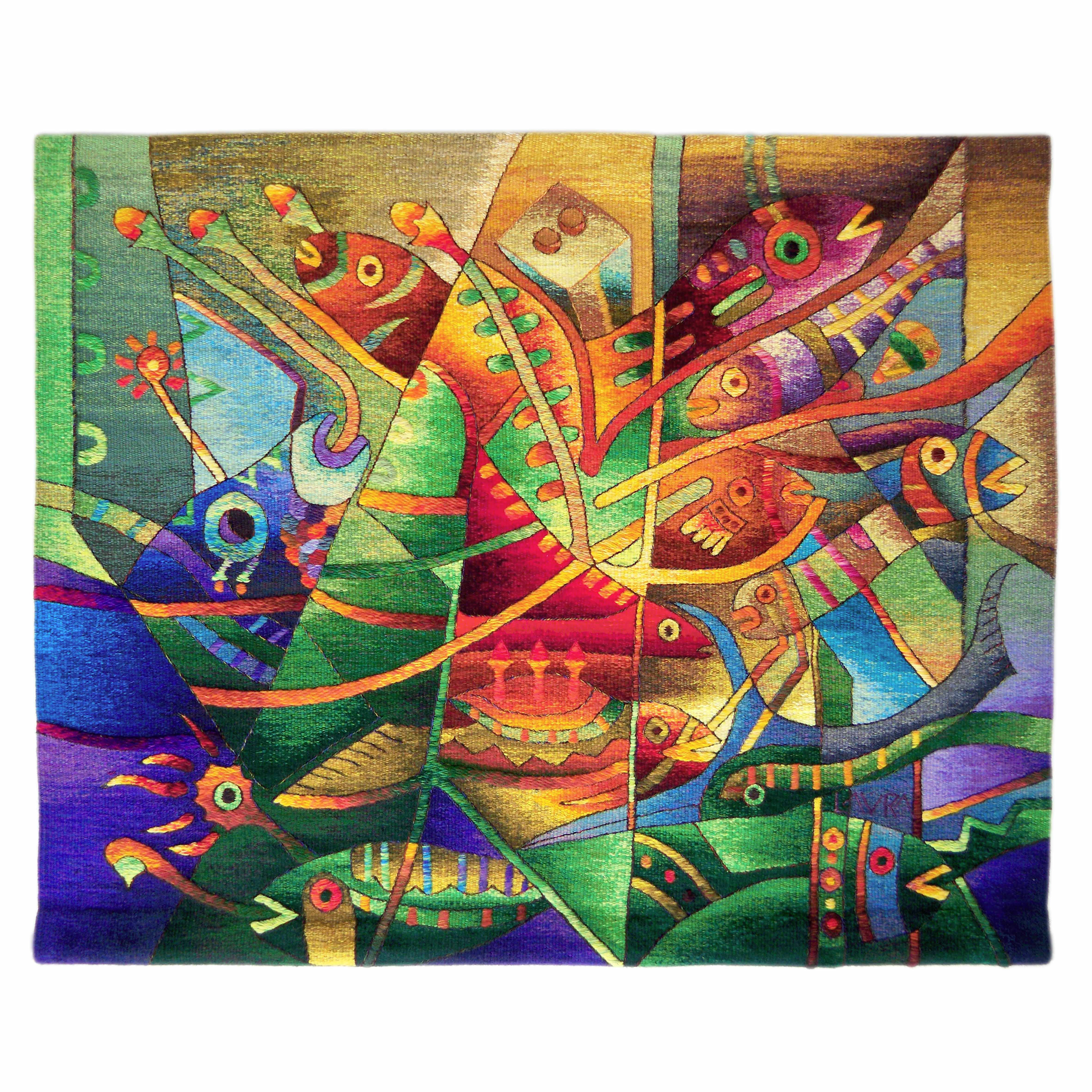 Marine Flora y Fauna <br>39 x 47"