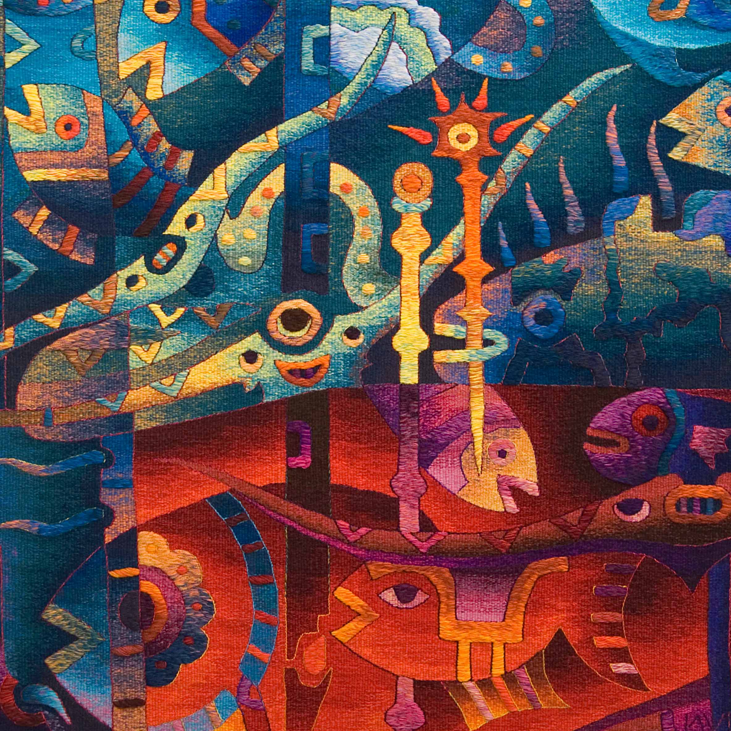 Mother Shark <br>59 x 47"