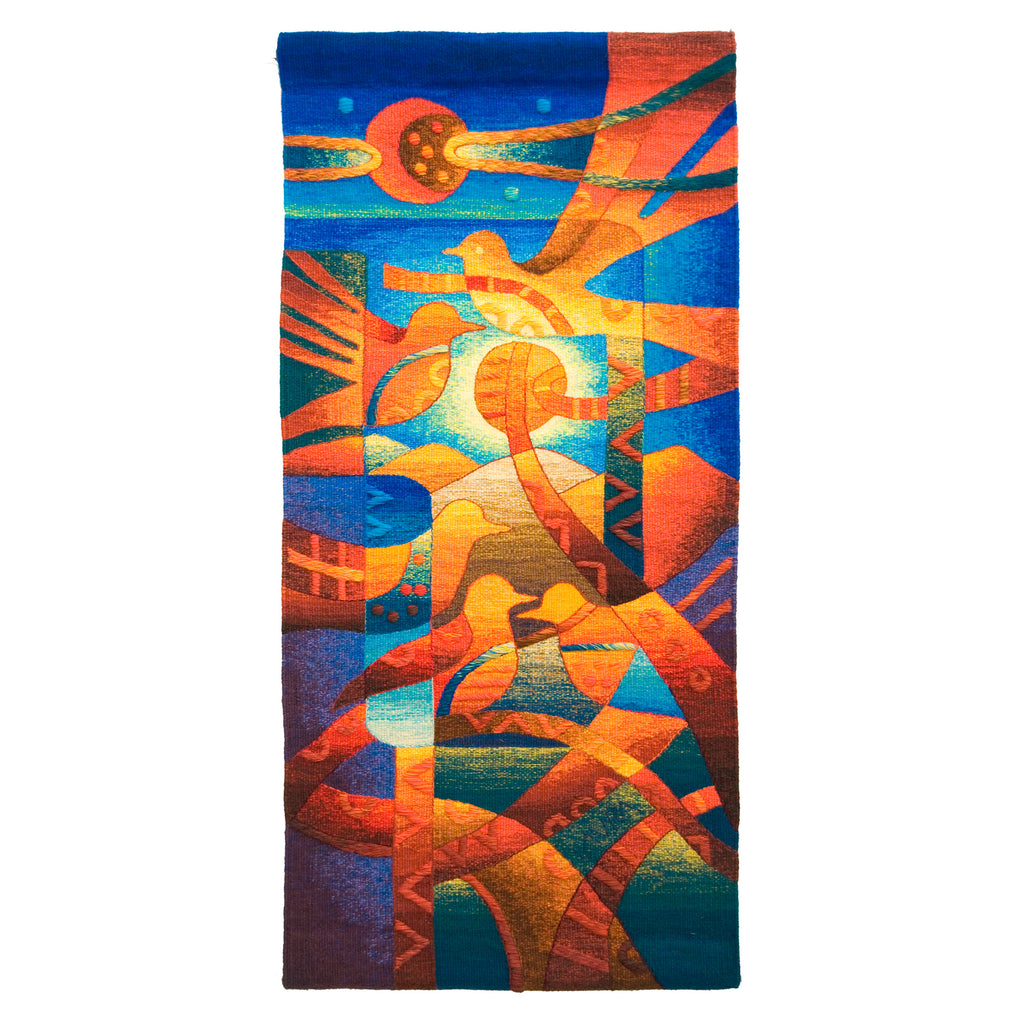 Sun falls over the Mountains 49 x 23″