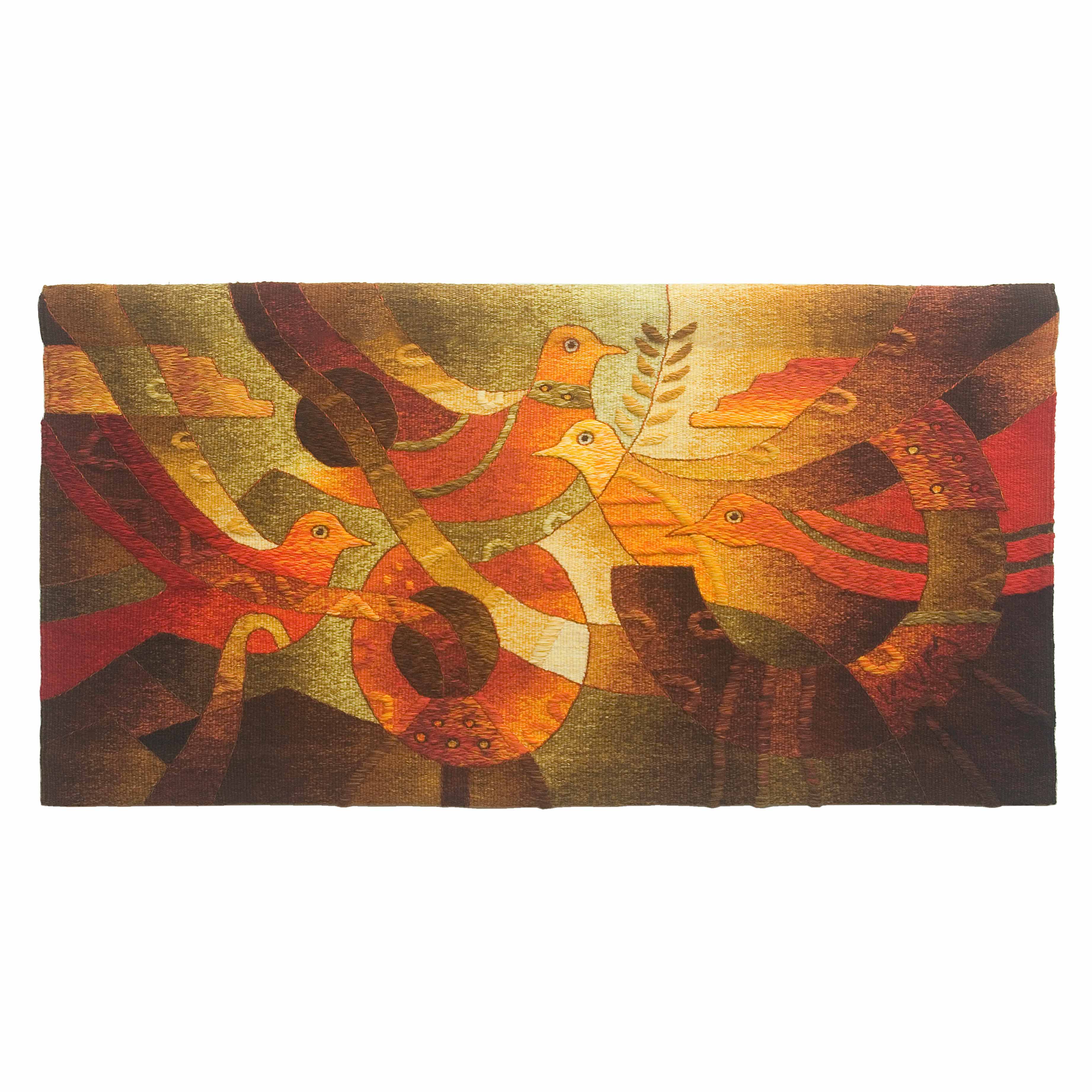 Four Birds Towards the Sun <br>23 x 49"