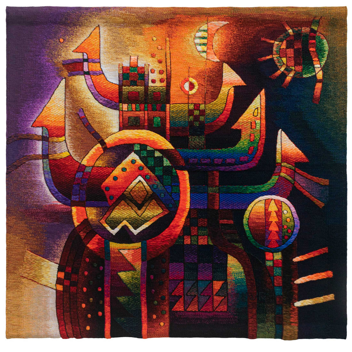 Tapestry “Abundant Harvest Myth II” – Maximo Laura