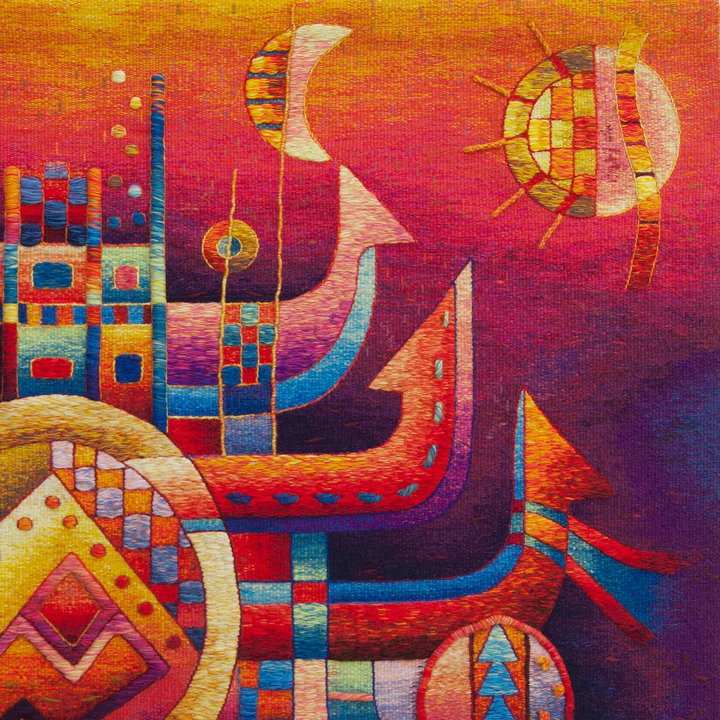 Abundant Harvest Myth <br>47 x 47"