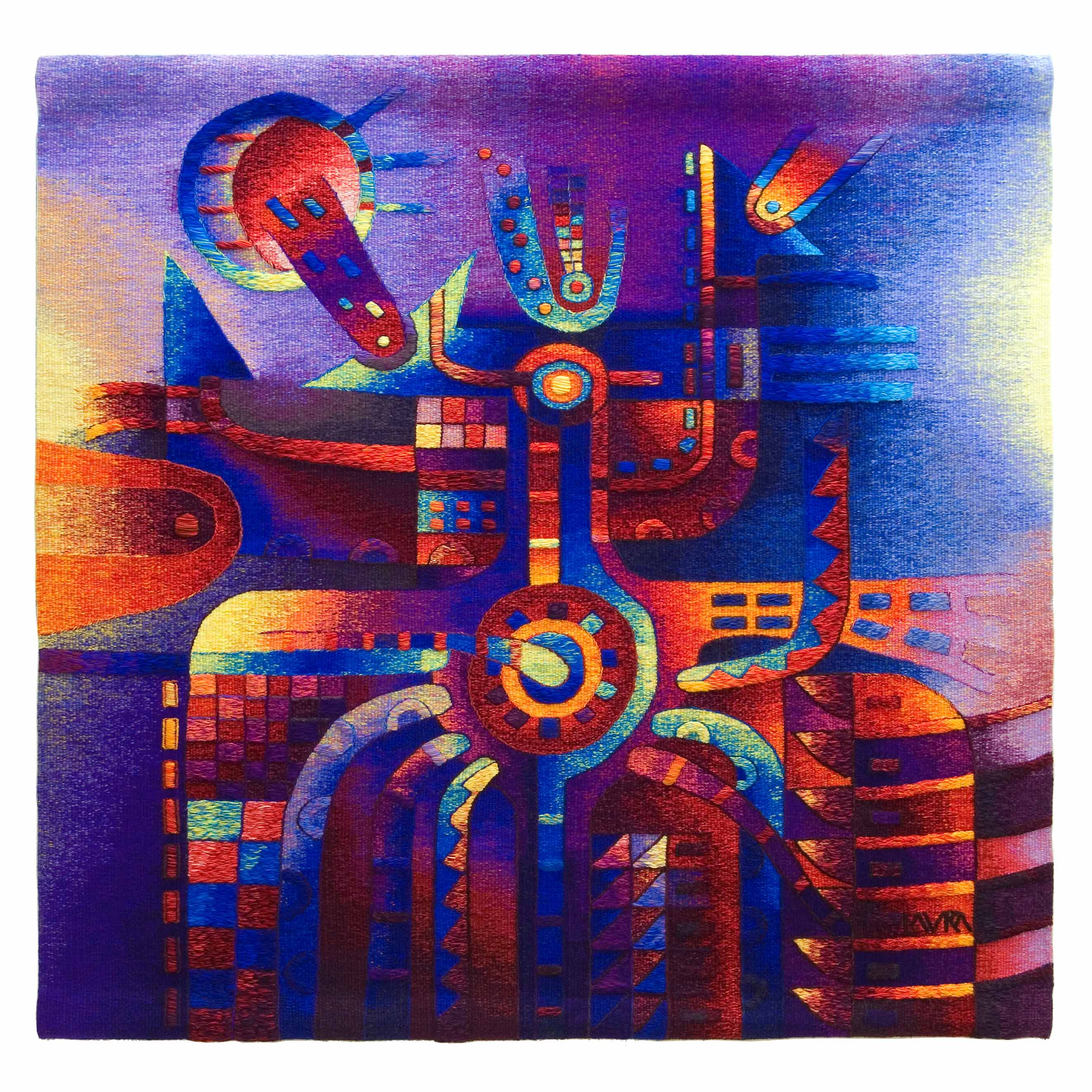 Finding Harmonious Celebration <br>47 x 47"