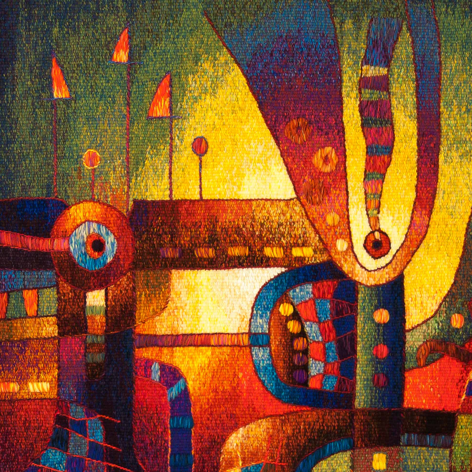 Cosmic Harmony IV <br>47 x 35"