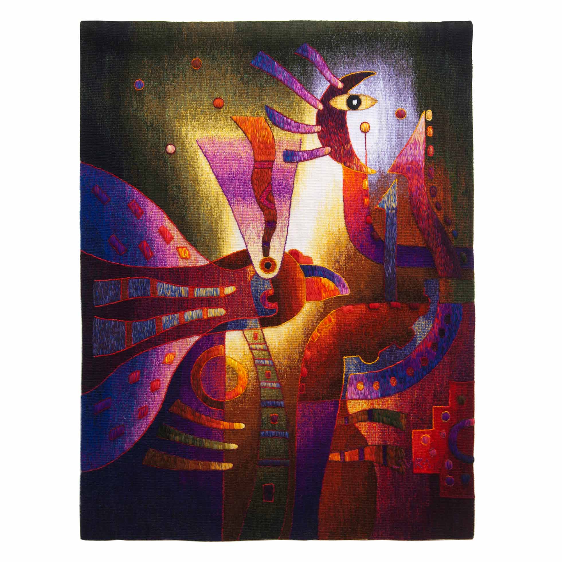 Saludo a la Luna <br>47 x 35"