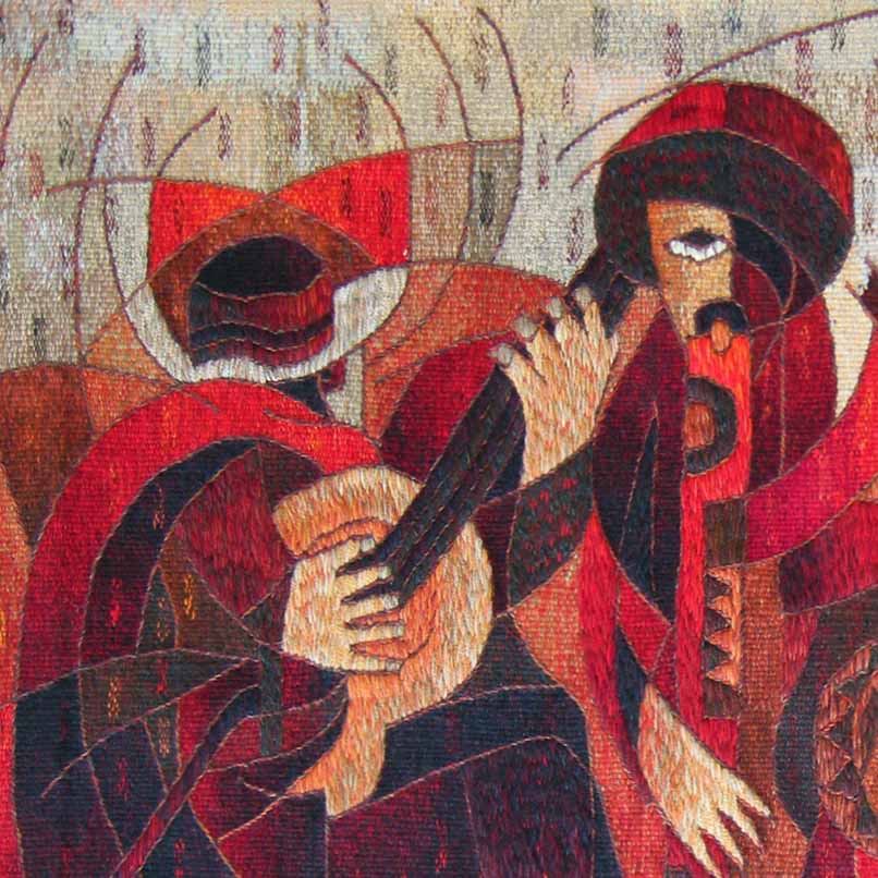 Musicians III <br>39 x 47"