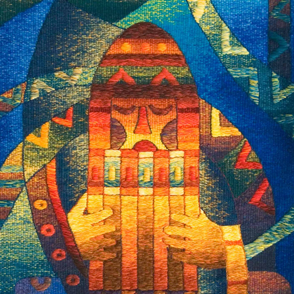 Musician with Antara <br>23 x 59"