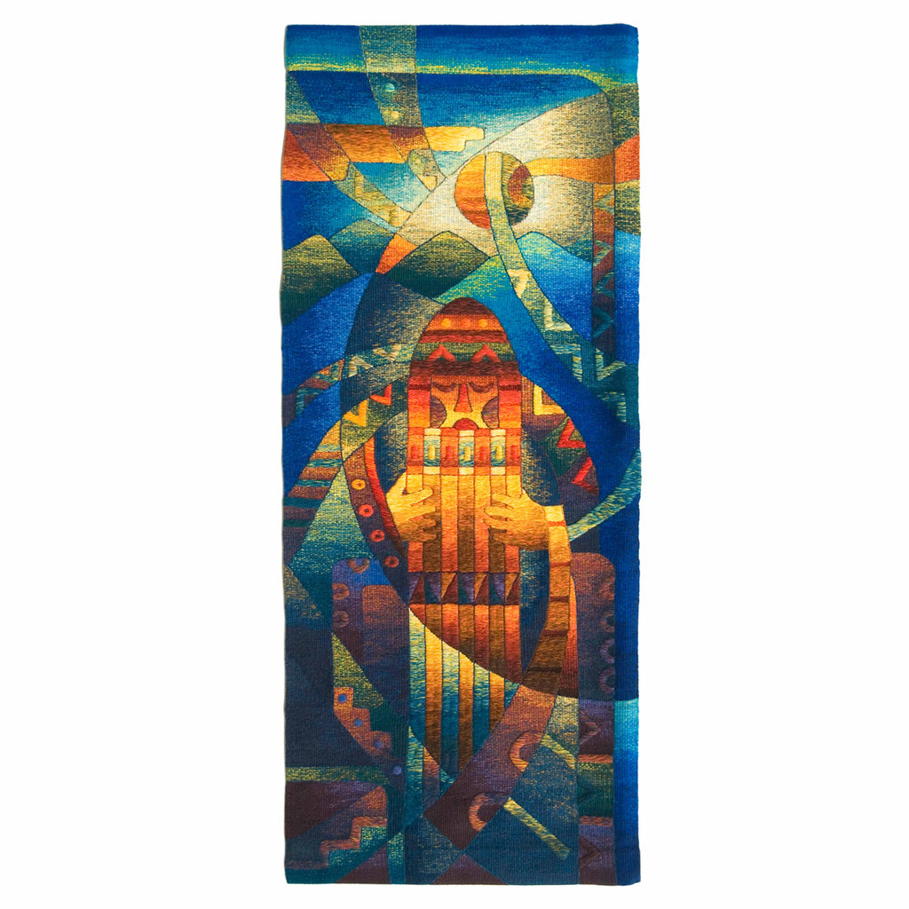 Musician with Antara <br>23 x 59"