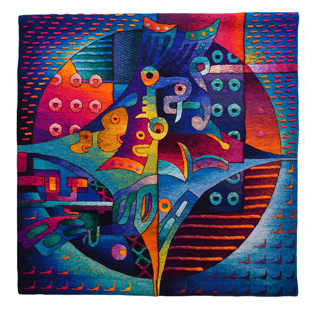 Towards The Cosmic Balance <br>47 x 47″