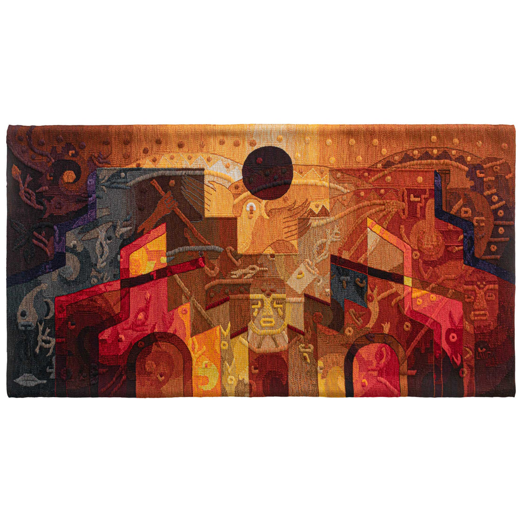 Black Sun in the Intihuatana<br>78 x 41"