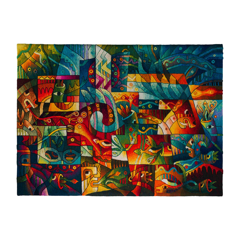 Andean Sanctuary<br>65 x 47"