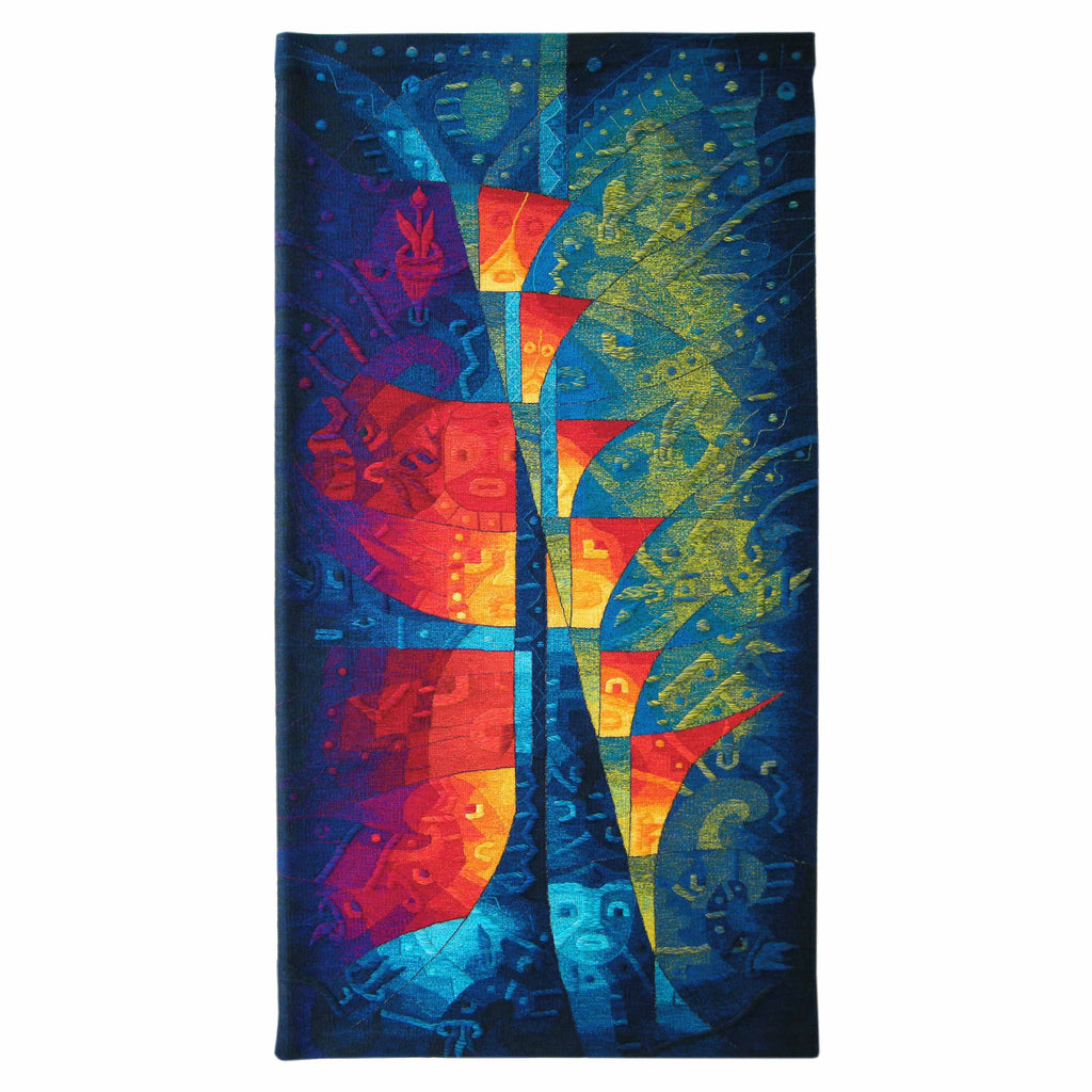 Ritual in the Andes <br>78 x 39"