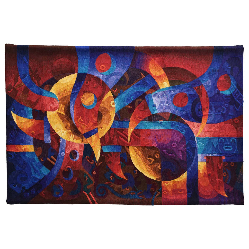 Red Spirit of the Earth 47 x 74"