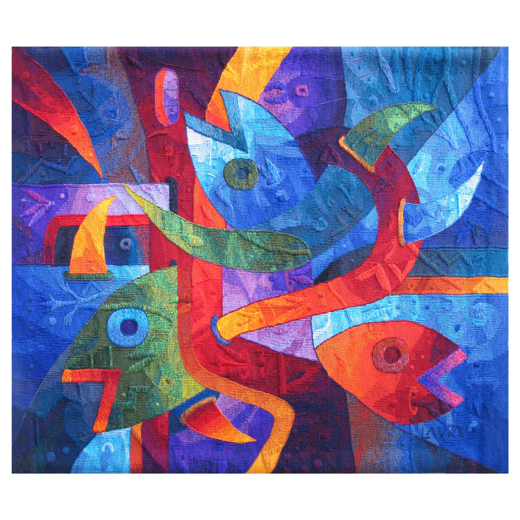 Voices of the Water Goddess III <br>47 x 59″