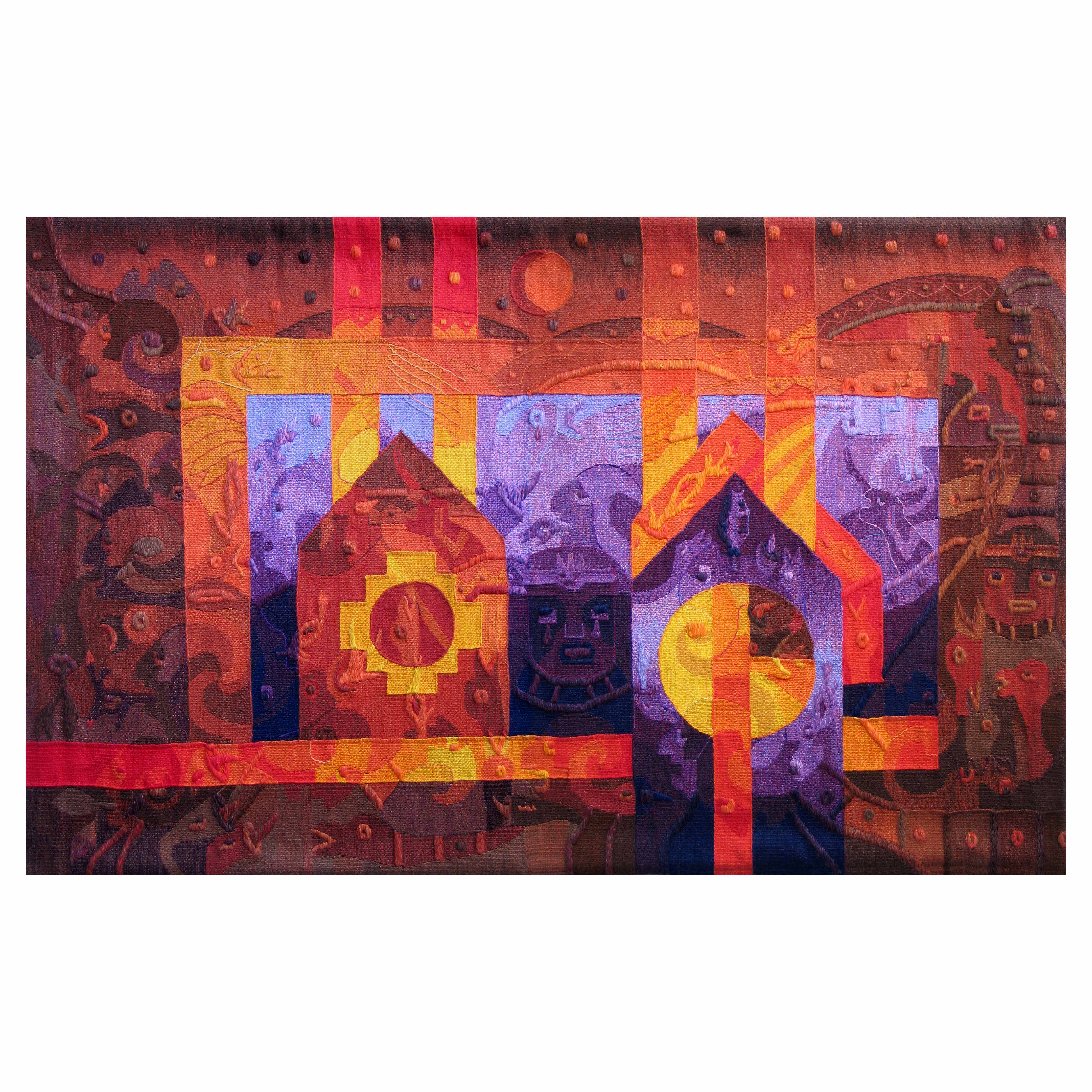 Intihuatana II <br>47 x 78"