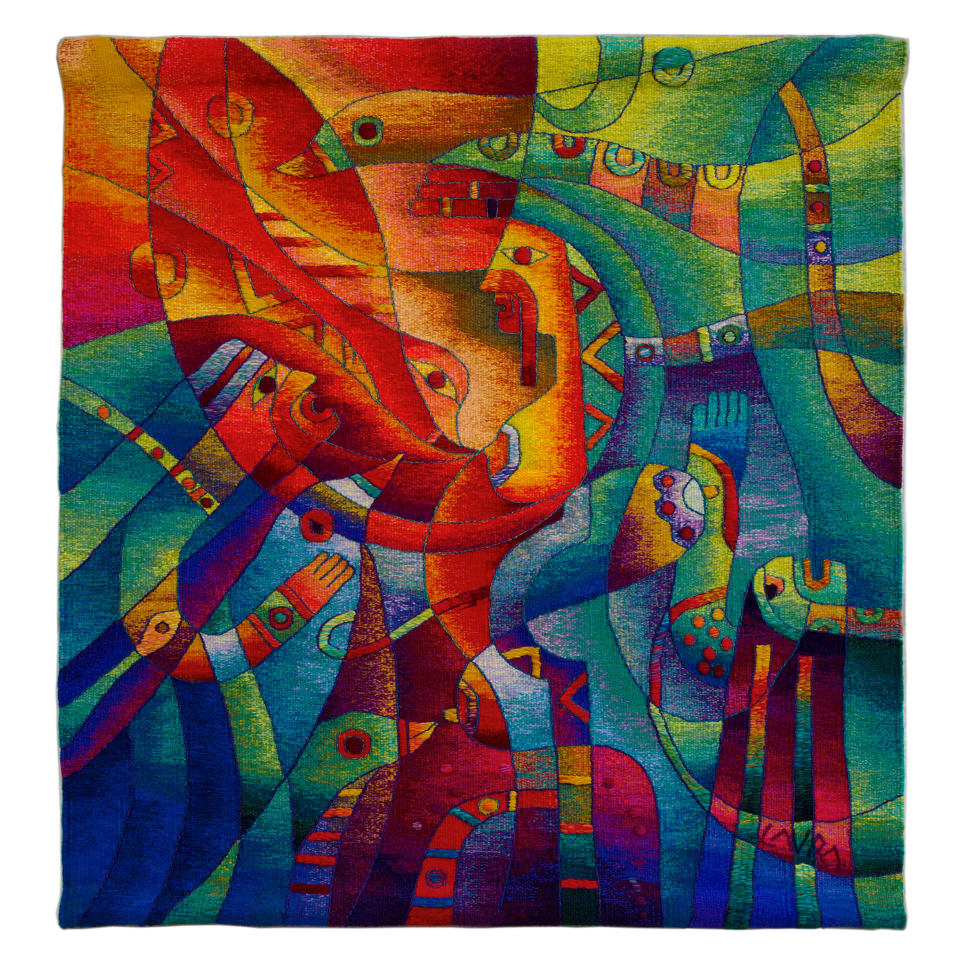 Intimate Dialogue with the MotherSize: 51 x 47"