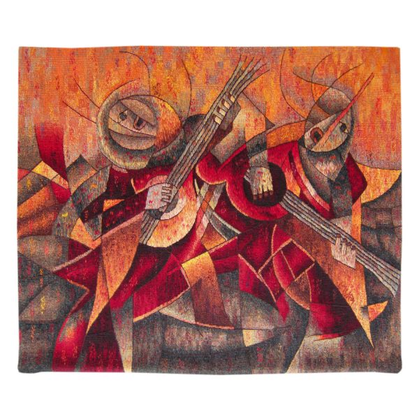 Musicians at Harvest FeastSize: 39 x 47"