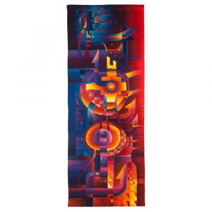 Full Moon Covered With BlueSize: 110 x 39"