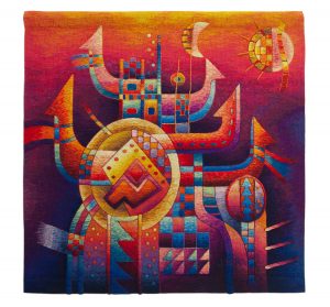 Abundant Harvest MythSize: 47 x 47"